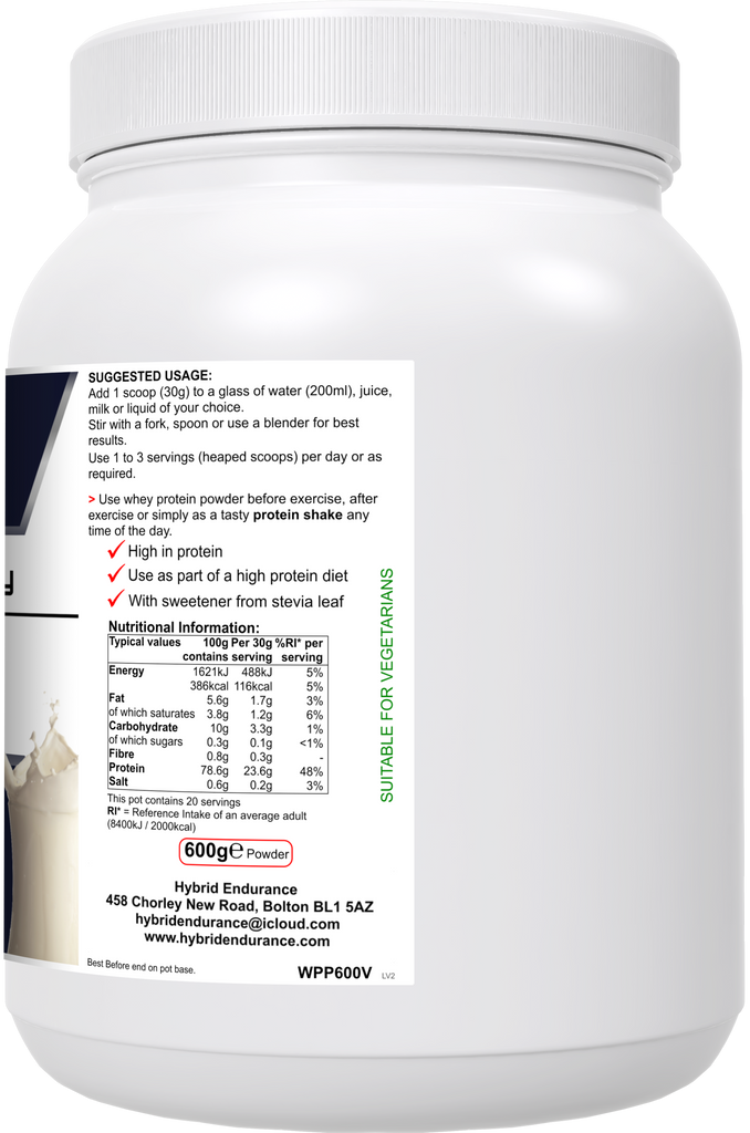 Ironman protein I The Hybrid Whey I Hybrid Endurance